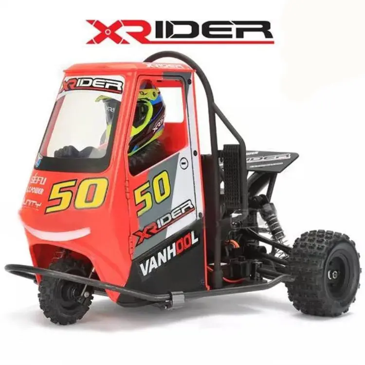 Rc Car Remote Control Car 2.4G X-Rider 1/8 Piaggio Ape 1:8 2Wd Kids Battery Powered Drift Cars Rtr 1