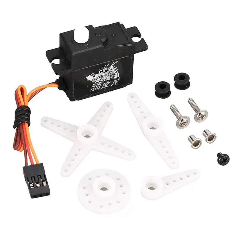 Rc Car Steering Servo For Rc 1/16 Climbing Crawler Car Wpl B-1/B-24/C-14/C-24/B-16 Truck Part Spare Parts Accessories 1