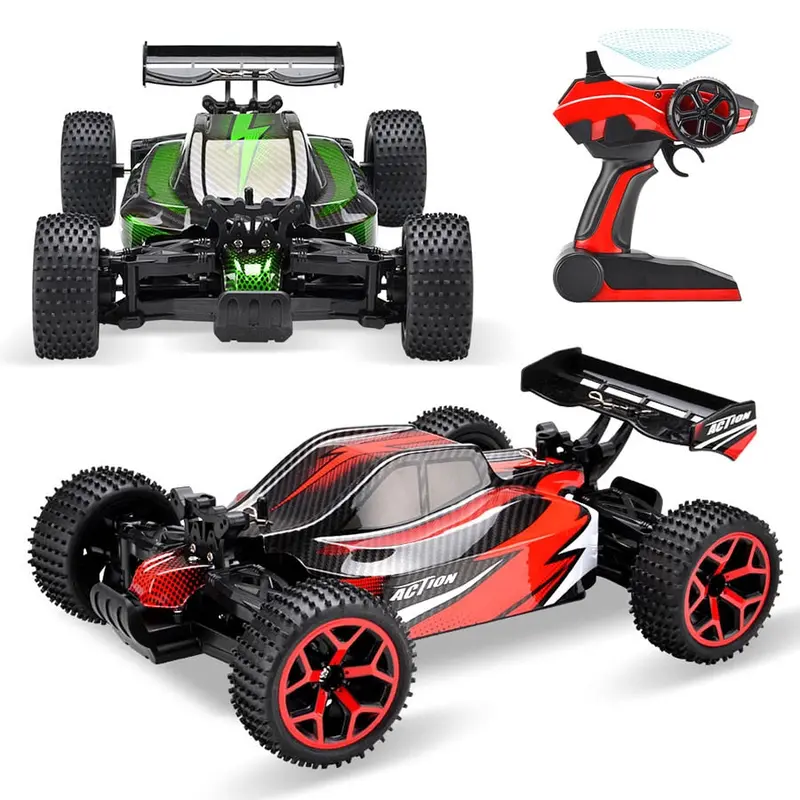 Rc Cars Rock Off-Road Vehicle 2.4Ghz 4Wd High Speed 1:18 Remote Control Racing Cars Fast Race Buggy Vs Wl Toys A959 Rc Car 1