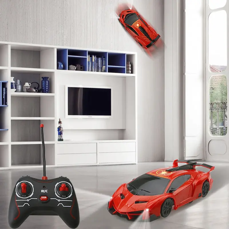 Rc Climbing Wall Car Infrared Electric Toy Rc Car Radio Remote Control Climbing Drifting Stunt Car Kids Electric Toy Boy Gift 1