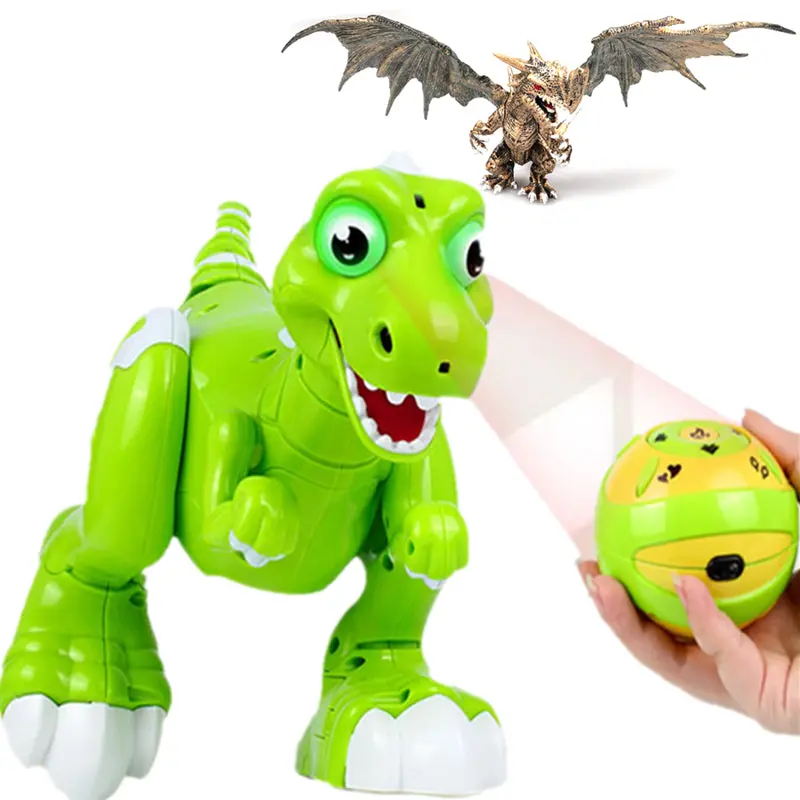 Rc Dinosaur Robot Toys Gesture Sensor Interactive Remote Control Robotic Spary Dinosaur Smart Electronic Toys Radio Controlled 1