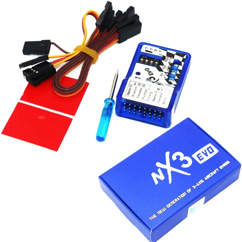 Rc Flight Controller.Nx3/Nx3 Evo Flight Controller Board Fixed-Wing Flight Gyro Balancer For 2D/3D Fixed-Wing Aircraft 1