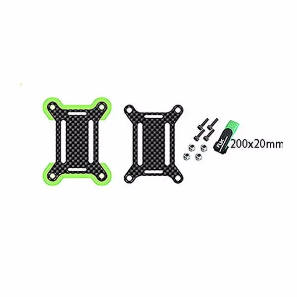 Rc Fpv Racing Drone Backpack Plug-In Accessories Bundle Mount With 200X20mm Or 300X20mm Strap 1
