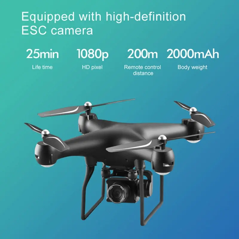 Rc Helicopter Foldable Drone Wifi Fpv With Esc Camera 4K Hd 1080P Rc Drone Four-Axis Aerial Remote Control Quadcopter Aircraft 2