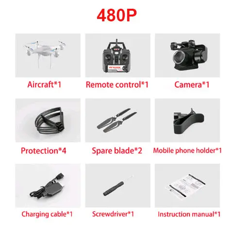 Rc Helicopter Foldable Drone Wifi Fpv With Esc Camera 4K Hd 1080P Rc Drone Four-Axis Aerial Remote Control Quadcopter Aircraft 8