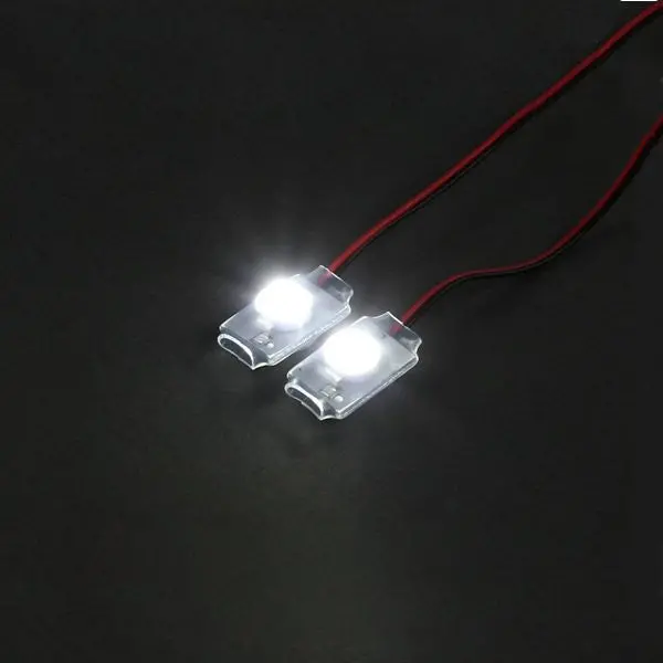 Rc Lander Super Bright 2 X White Blue Add On Led Light Set For Rc Models 1
