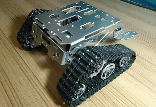 Rc Metal Tank Chassis Walee Crawler Tracked Tank Chassis Smart Car Chassis Tracked Vehicle Diy Rc Toy Remote Control Mobile 1