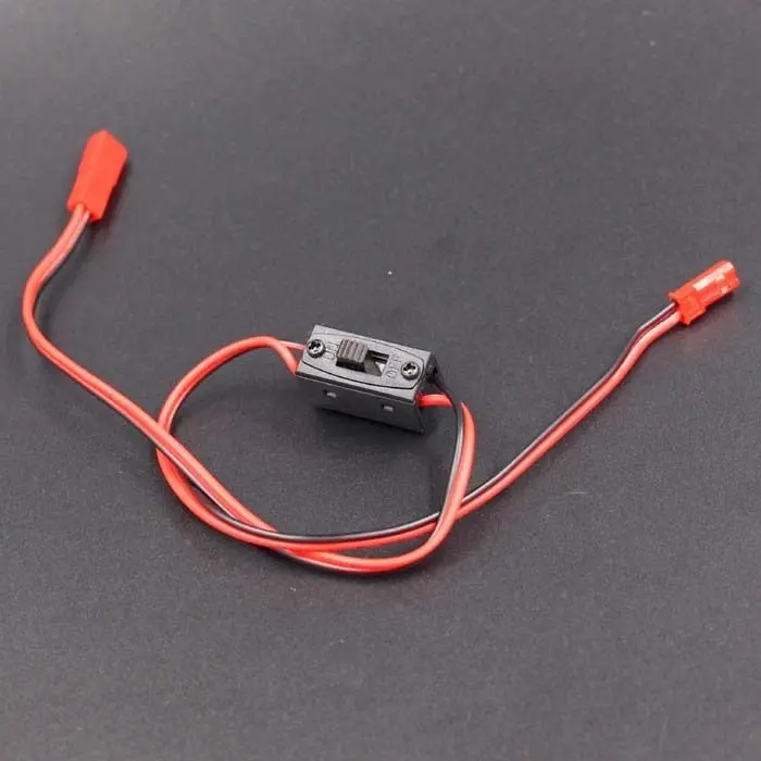 Rc On/Off 1/10 1/8 Parts Jst Connector Servo Receiver Switch Nitro Power Rc Car Airplanes Boat Parts 1