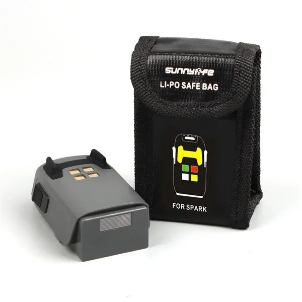 Rc Quadcopter Spare Parts Battery Protective Bag For Dji Spark 2