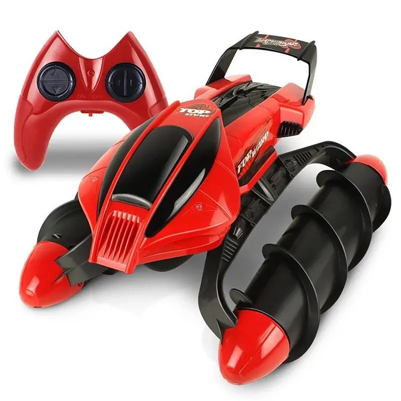 Rc Stunt Tank Nitro Remote Control Car Caminhao De Controle Remoto Driving Onwater And Land Amphibious Electric Toys Children 2