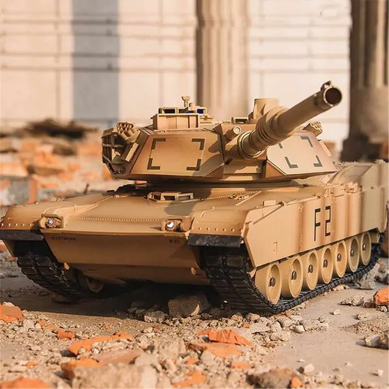Rc Tank M1a2 Abrams Usa Israel Tactical Vehicle Main Battle Military Main Battle Tank Model Sound Electronic Toys Remote Control 1