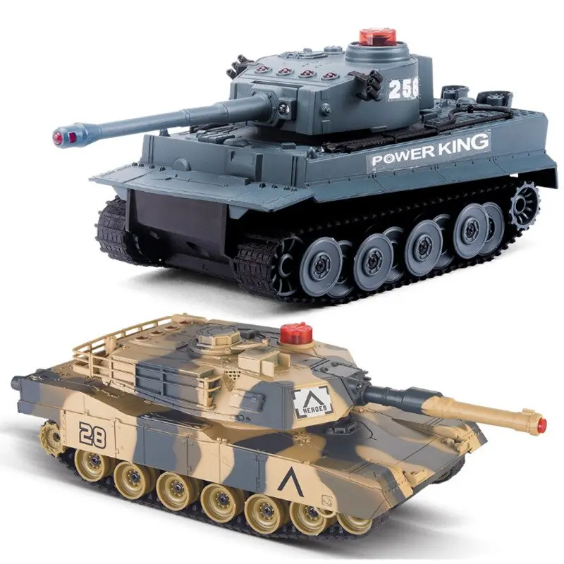 Rc Tank Rechargeable Remote Control Tank Tiger 508 Fighting Battle Tank Infrared Electric Toys For Children Boys Birthday Gifts 1