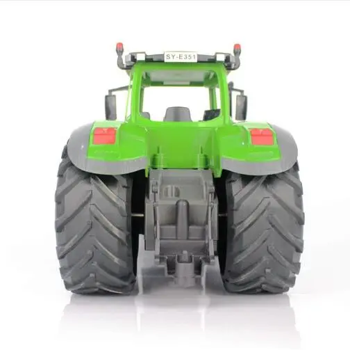 Rc Truck Farmer Car Tractor 2.4G Remote Control Trailer Dump/Rake 1:16 High Simulation Scale Construction Vehicle Children Toy 4