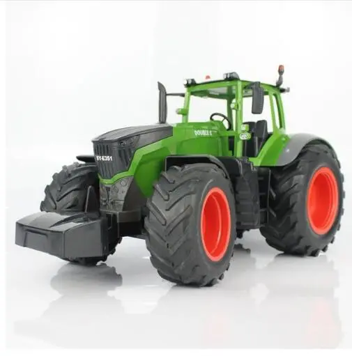 Rc Truck Farmer Car Tractor 2.4G Remote Control Trailer Dump/Rake 1:16 High Simulation Scale Construction Vehicle Children Toy 4