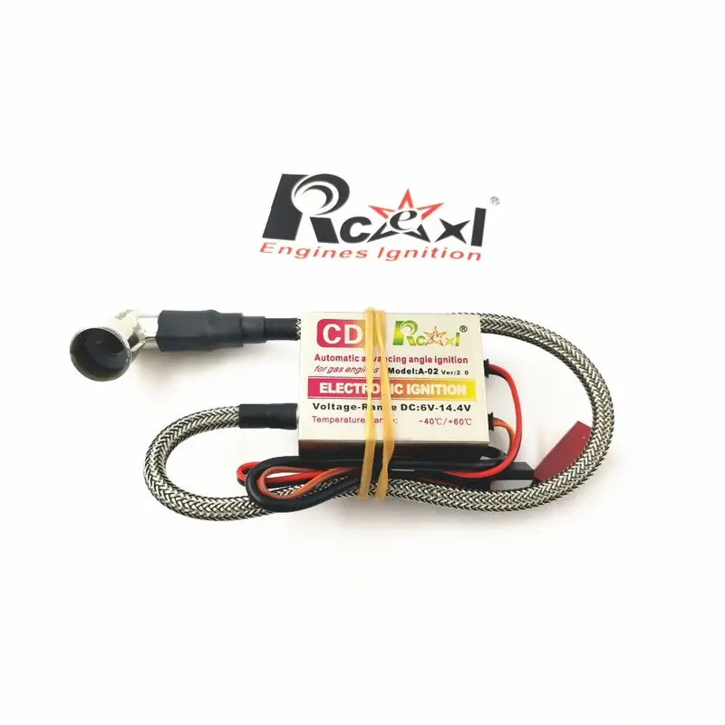 Rcexl Ignition Cdi For Cm6 Spark Plug Da Dle Gas Petrol Engine Rc Airplane Best For Dle20/Dle30/Dle55/Crrcpro Gp26r/Gp50r 1