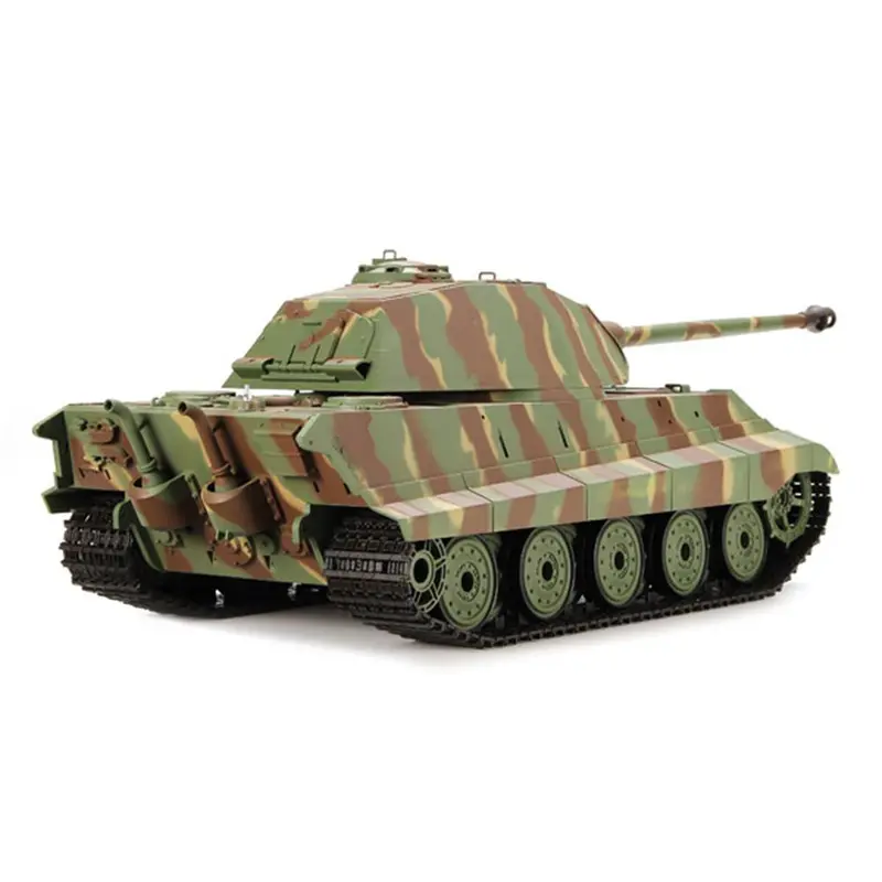 Rctown Heng Long 1/16 2.4G 3888-1 German King Tiger Rc Battle Car Toy 2