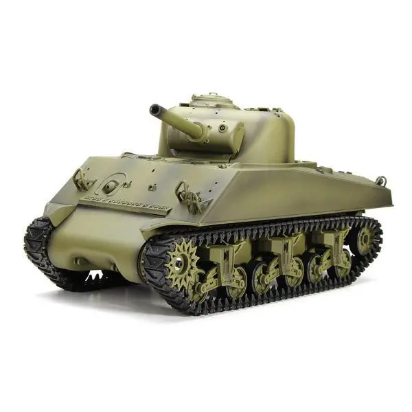 Rctown Heng Long 3898-1 2.4G 1/16 Us Sherman M4a3 Radio Control Battle Car 1