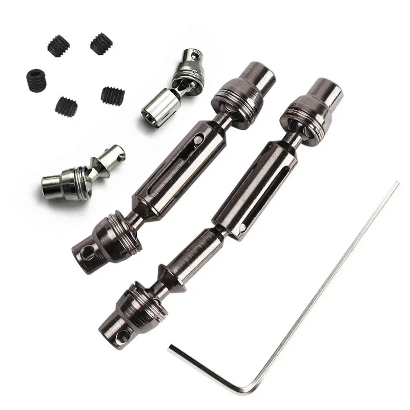 Rctown Transmission Drive Shaft 6X6 For Wpl B14 B24 B16 B36 Q60 Rc Car Parts Silver 1