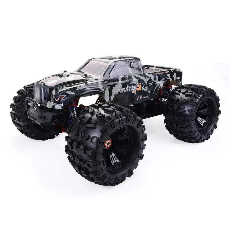 Rctown Zd Racing Mt8 Pirates3 1/8 2.4G 4Wd 90Km/H Electric Brushless Rc Car Metal Chassis Rtr 4