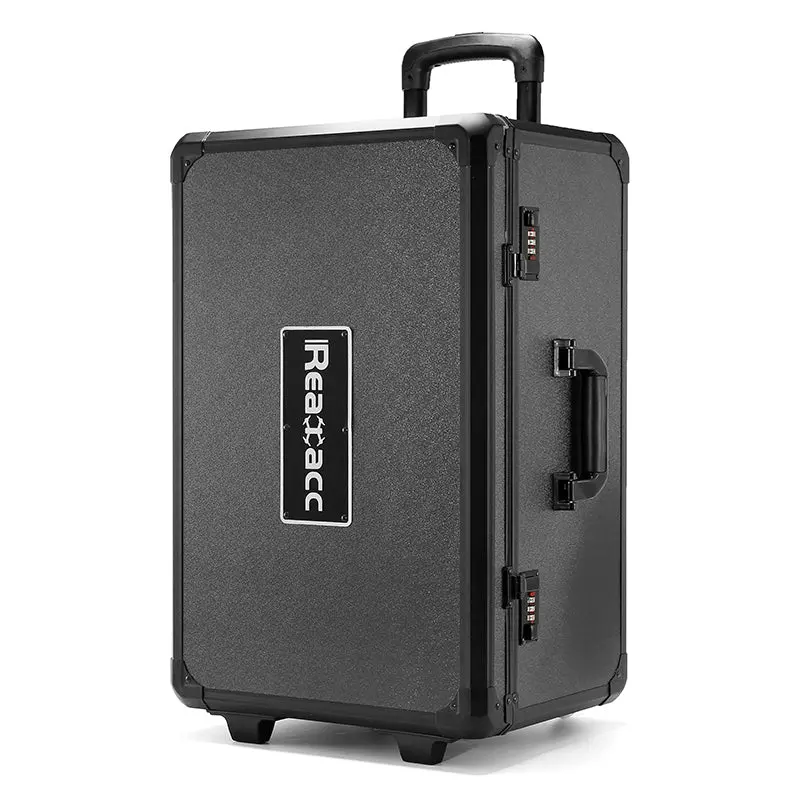 Realacc Aluminum Trolley Case Pull Rod Hand Traveling Box Case For Dji Phantom 4/ Dji Phantom 4 Pro 1