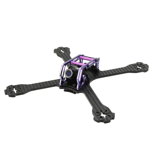 Realacc Beta210 210Mm 4Mm Arm Carbon Fiber Fpv Racing Frame Kit With Pdb& Battery Fixing Plate For Rc Drone 1