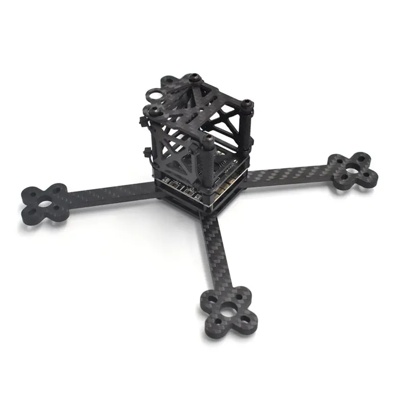 Realacc Rfx185 Rfx160 4Mm Carbon Fiber Fpv Racing Frame Rc Drone W/ 5V & 12V Pdb Supports 4-5 Inch Prop 1