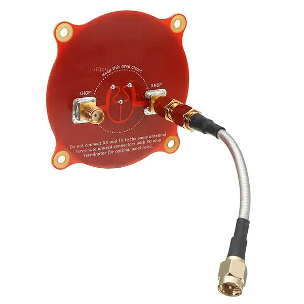 Realacc Triple Feed Patch-1 5.8Ghz 9.4Dbi Directional Circular Polarized Fpv Pagoda Antenna For Fatshark Dji Eachine Goggles 1