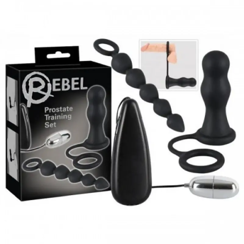 Rebel Anal Trainer Kit - Black. 1