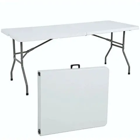 Rectangular Folding Table 6Ft 1