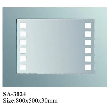 Rectangular Led Bathroom Mirror – 800 X 500 X 30Mm Sa-3024 1