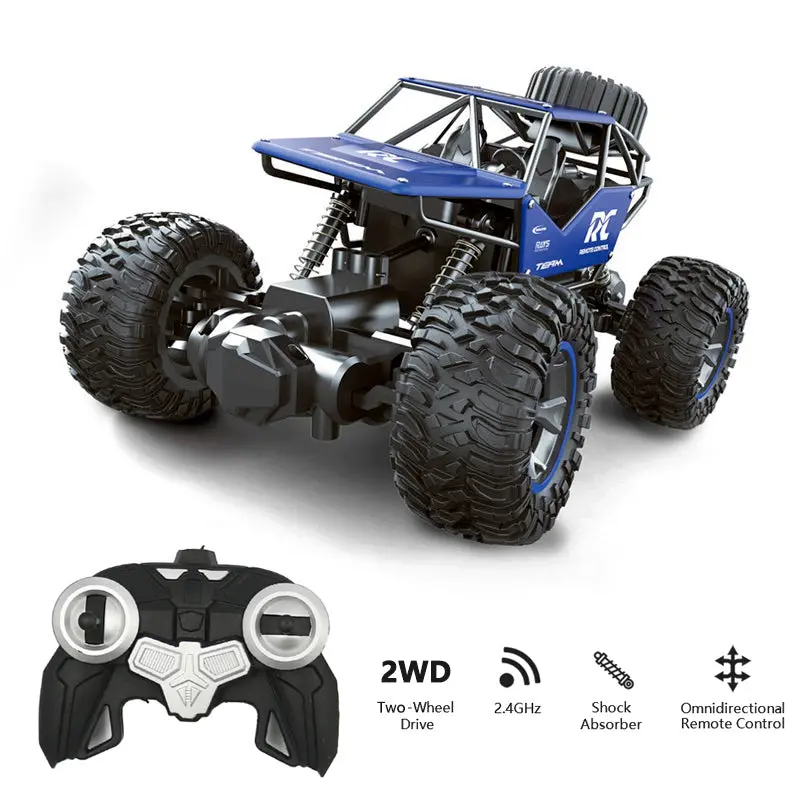 Remote Control Car 1:18 Rc Car High Speed Off Road Radio-Controlled Machine On The Radio Climbing Car Gifts Toys For Kids 1
