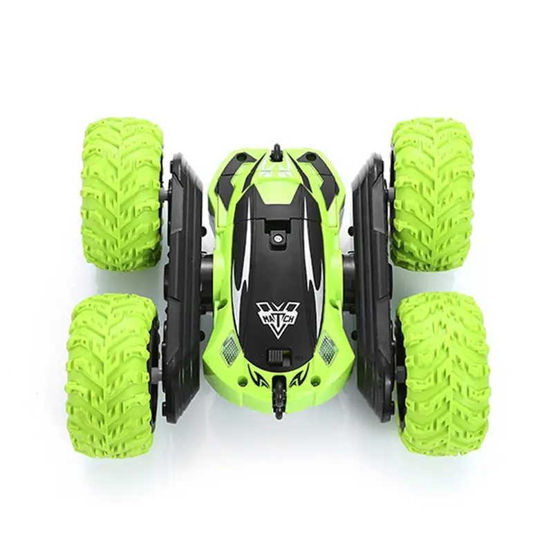 Remote Control Car Drift Deformation Buggy Car Rock Crawler Roll Car Double-Sided Rotation Stunt Car 360° Flip Kids Toy Cars 1