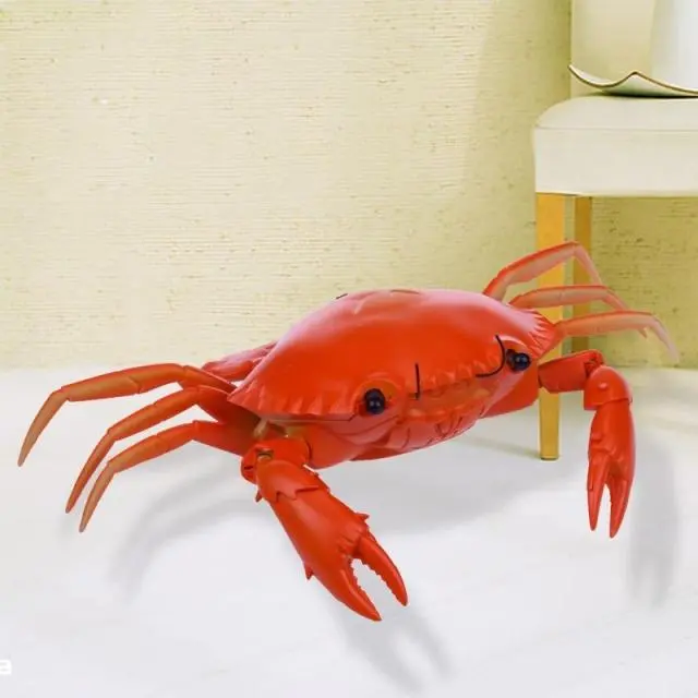 Remote Control Electric Toy Animal Model Simulation Crab Strange New Gift For Children Ready-To-Go Battery Operated Educational 1