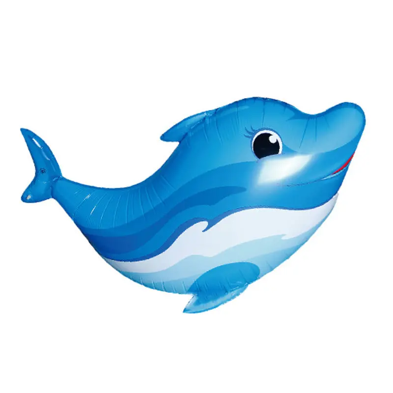 Remote Control Flying Dolphin Toy Blue Yellow Fish Balloons Inflatable Helium Rc Air Plane Drone Ufo Best Christmas Gift 2