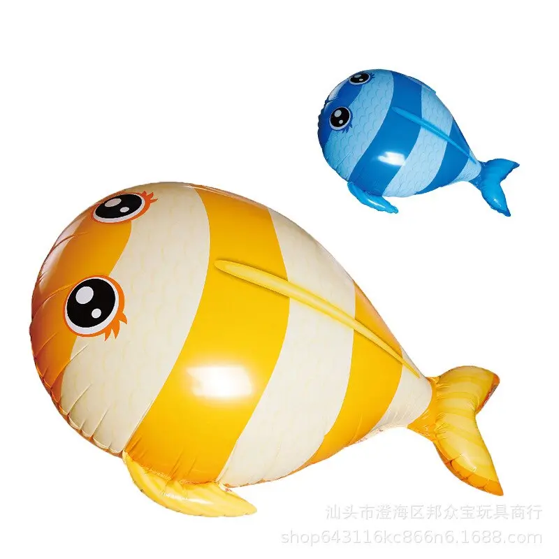 Remote Control Flying Dolphin Toy Blue Yellow Fish Balloons Inflatable Helium Rc Air Plane Drone Ufo Best Christmas Gift 4