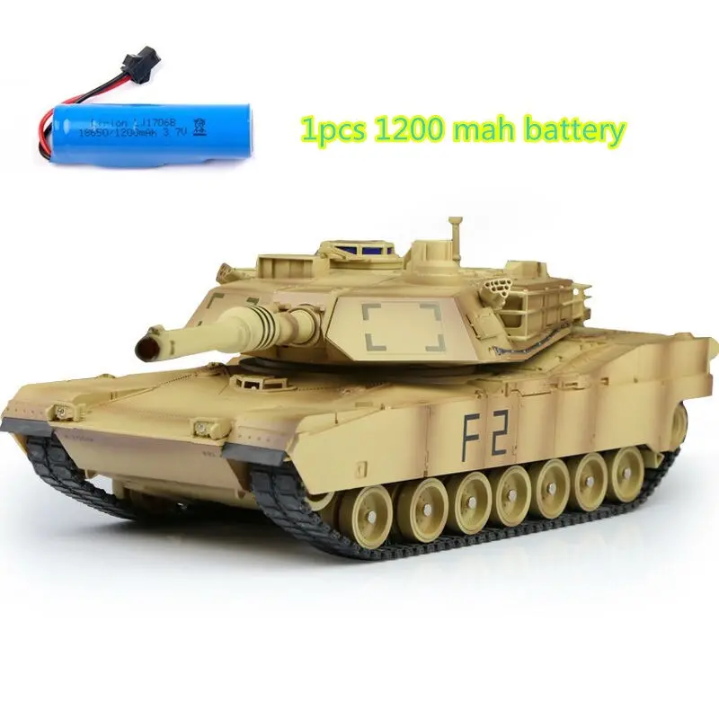 Remote Control Rc Battle Tank Simulation Recoil Military Tank 330 Degree Rotating Turret 45 Degree Slope Rc Tank 2 Color Choose 4