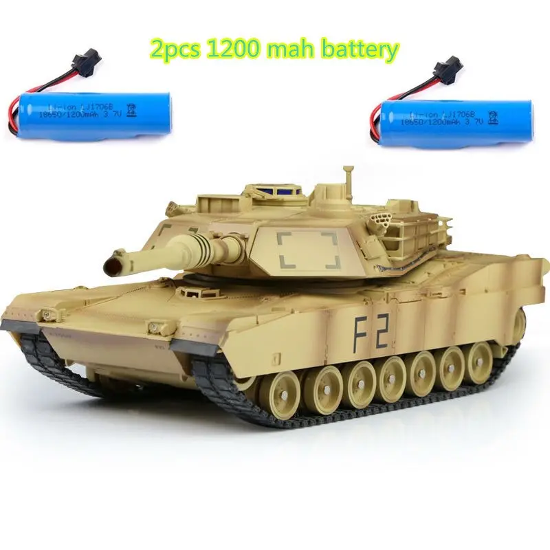 Remote Control Rc Battle Tank Simulation Recoil Military Tank 330 Degree Rotating Turret 45 Degree Slope Rc Tank 2 Color Choose 5