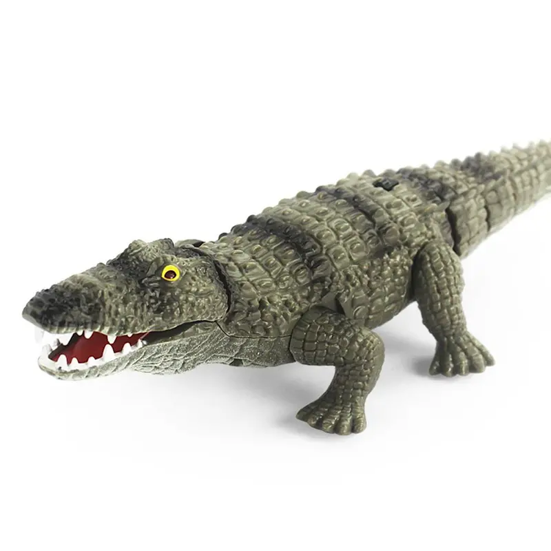 Remote Control Simulate Crocodile Toy Can Rectilinear Crawling Kids Animal Toy Gift 1