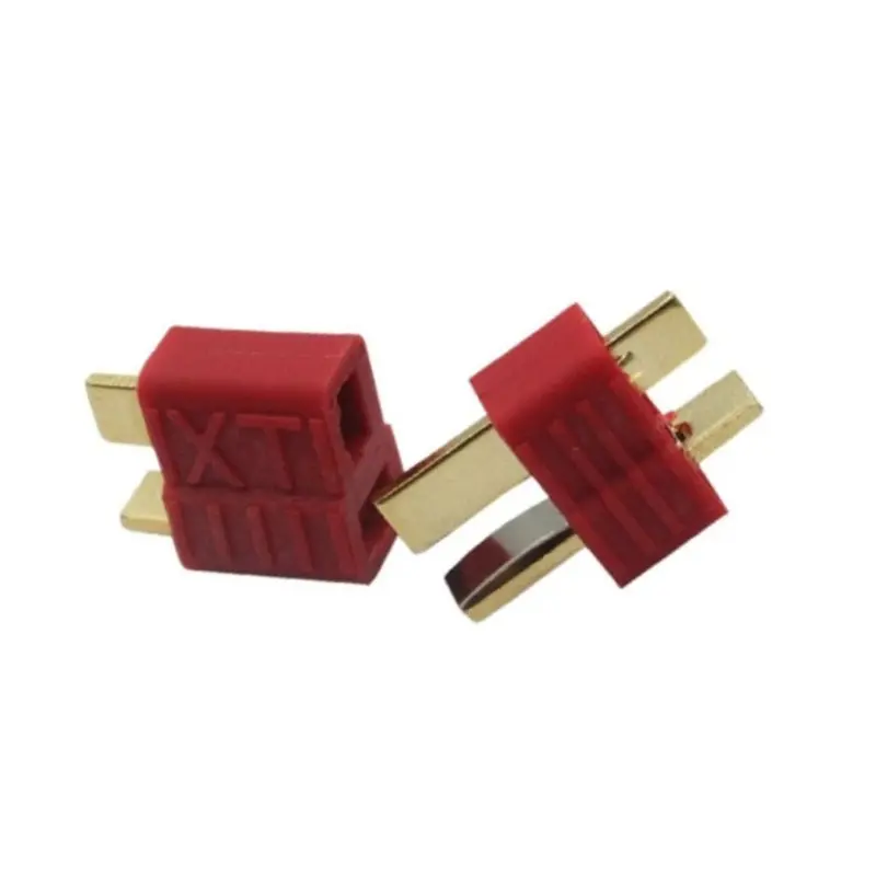 Remote Control Toy Parts T Plug Male Female Connectors For Battery And Esc Connection For Rc Model Aircraft Lipo Battery Parts 1 1