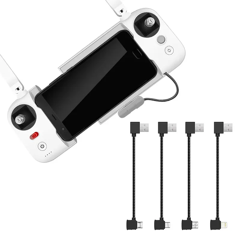 Remote Control Transmitter Usb Data Connected Cable Line Ios/Android/Type C For Fimi X8 Se Rc Drone 1