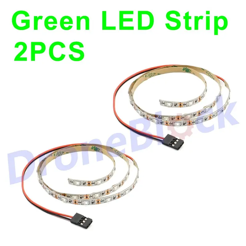 Remote Controlled Led Light Strip For Rc Fixed Wing Airplane Flying Wing Plane Drone Ar Wing Zohd Talon Orbit Skyhunter Aircraft 3