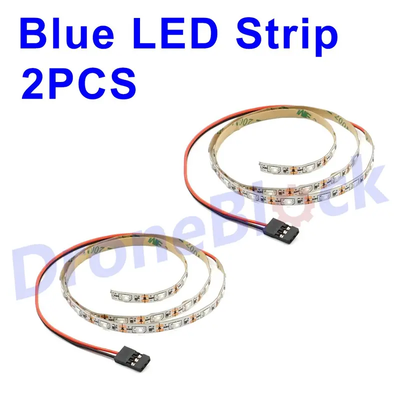 Remote Controlled Led Light Strip For Rc Fixed Wing Airplane Flying Wing Plane Drone Ar Wing Zohd Talon Orbit Skyhunter Aircraft 4