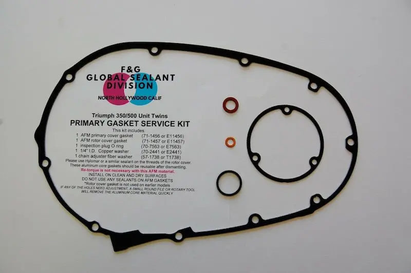 Reusable Triumph Primary Gasket Kit For Unit 500 1