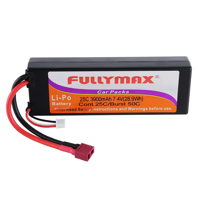 Rgt Ex86100/Pro 1/10 Rc Spare Parts 7.4V 3900Mah 25C 2S Lipo Battery R86167 1