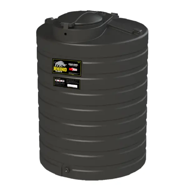 Rhino Water Tank 400 Gallons (Black) 1