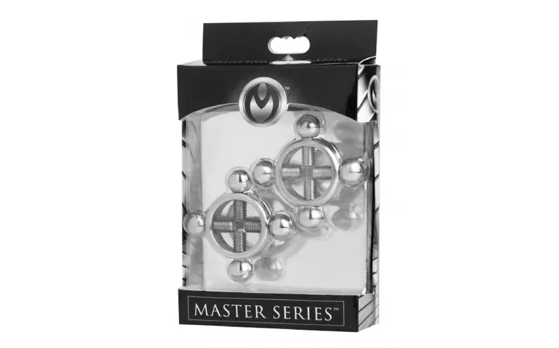 Rings Of Fire Stainless Steel Nipple Press Set. 1