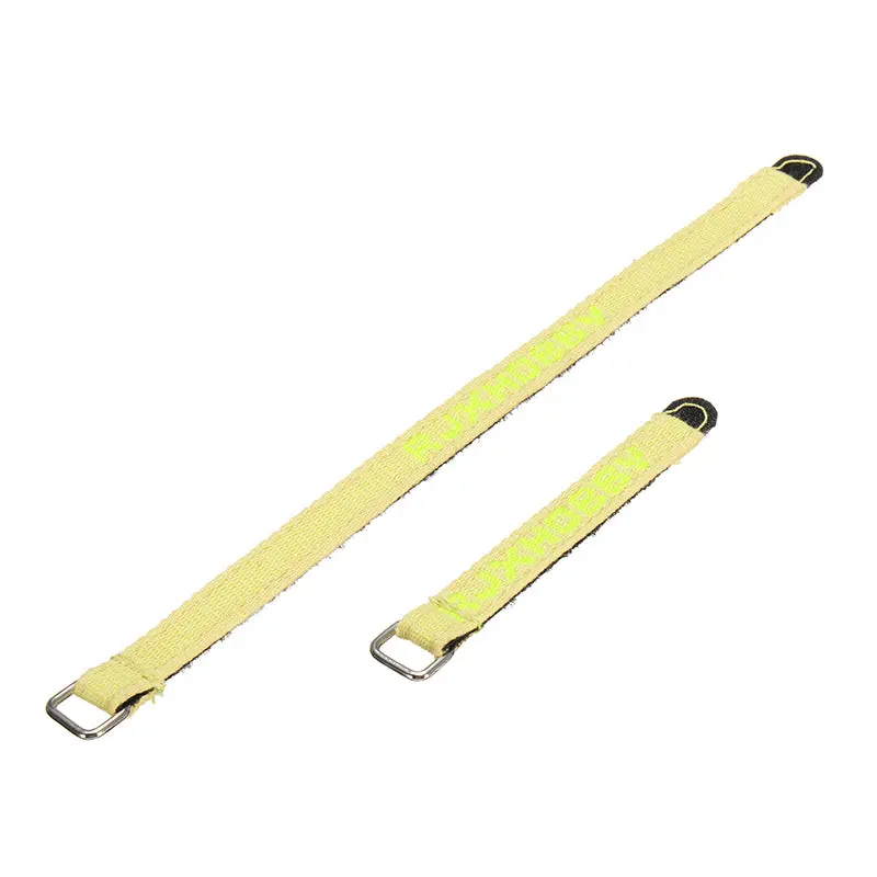 Rjx Hobby 12X250mm 12X100mm Fiber Non-Slip Battery Tie Down Strap For Fpv Racing Drone 1