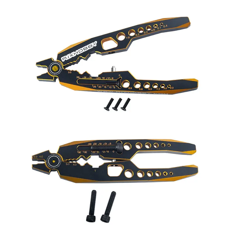 Rjx Hobby Rjx2935 Multifunctional Repairing Tool Aluminum Alloy Shock Shaft Pliers Wrench 1
