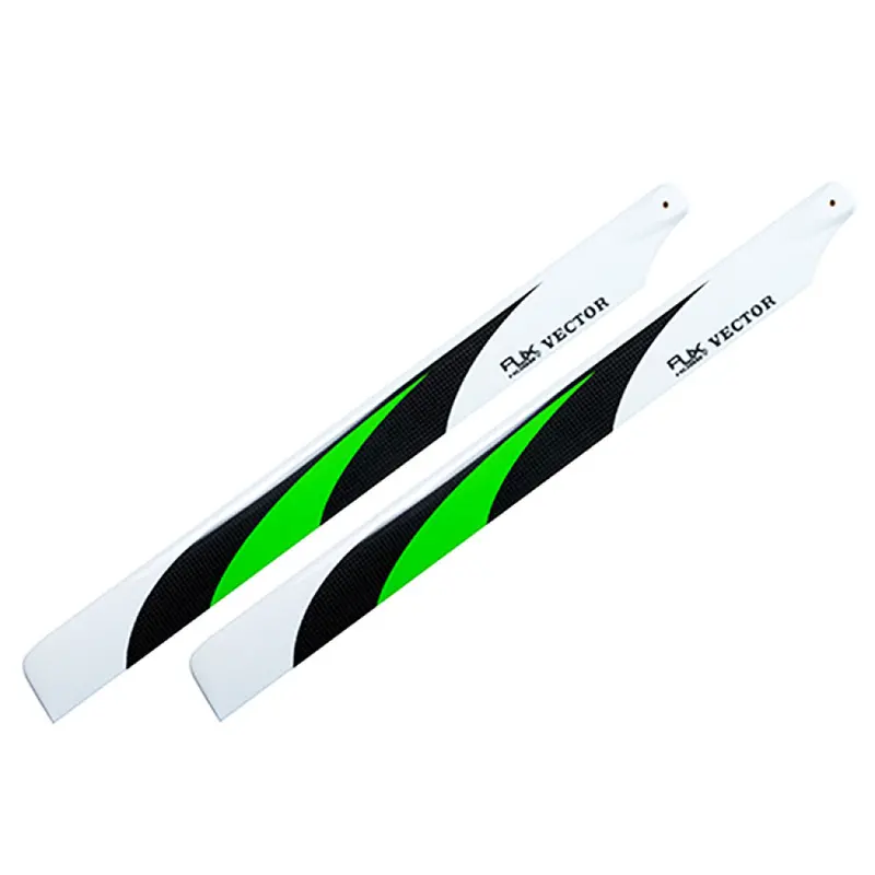 Rjx Vector 520Mm Cabon Fiber Main Blade For Xl520 Rc Helicopter 1