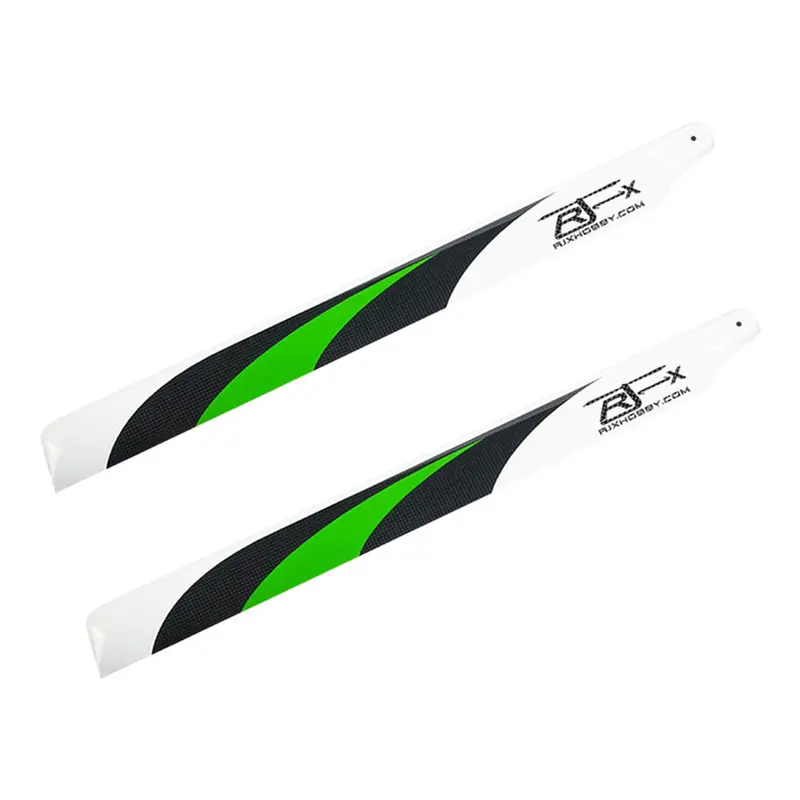 Rjxhobby 600Mm Carbon Fiber Main Blade For T-Rex 600 Class 600 Rc Helicopter 1